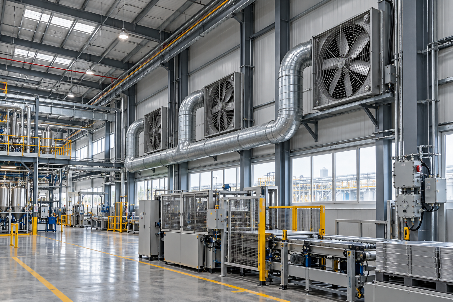 Factory & Explosion-Proof ventilation application illustration