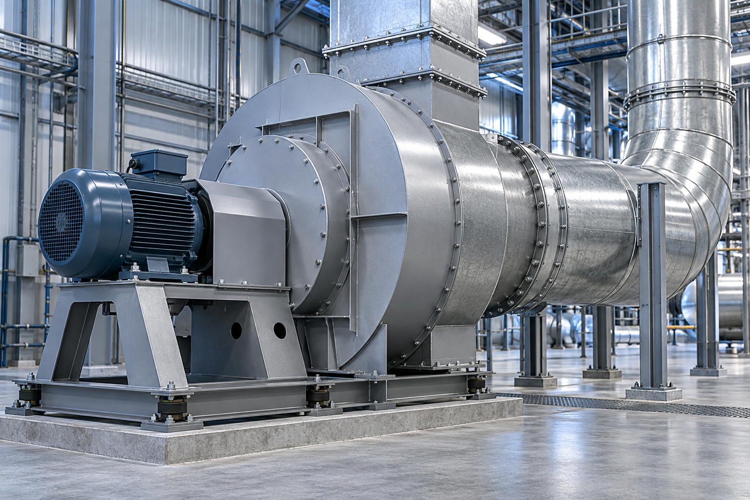 Industrial Centrifugal Systems ventilation application illustration