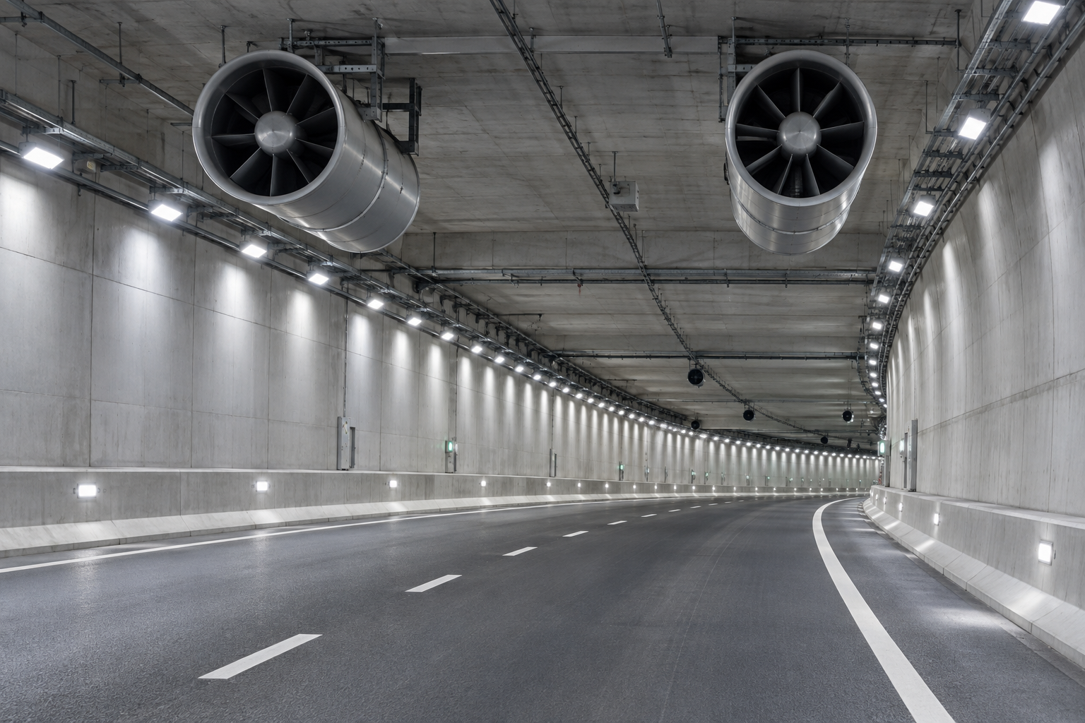 Underground Spaces ventilation application illustration