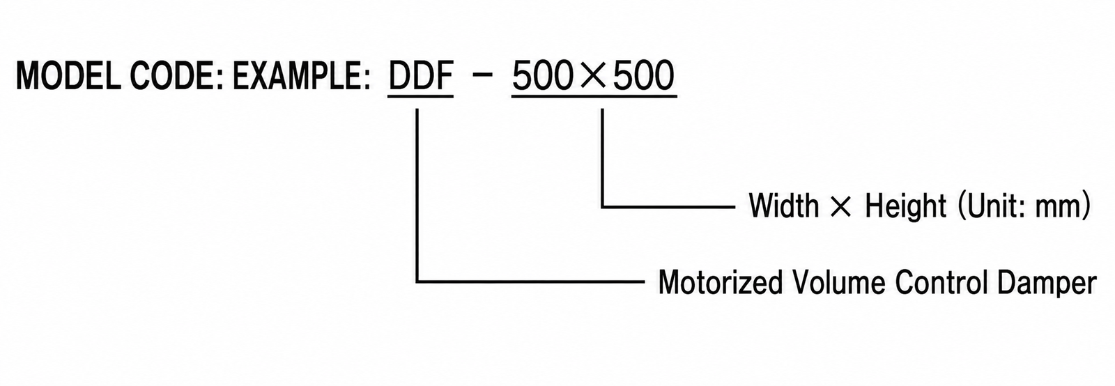DDF Motorized Volume Control Damper view 2